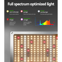 Thumbnail for Greenfingers Grow Tent 2200W LED Grow Light Hydroponics Kits Hydroponic System