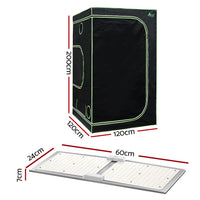 Thumbnail for Greenfingers Grow Tent 2200W LED Grow Light Hydroponics Kits System 1.2x1.2x2M