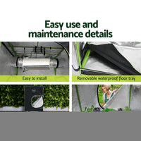 Thumbnail for Greenfingers Grow Tent 4500W LED Grow Light Hydroponics Kits System 1.2x1.2x2M