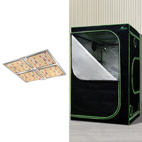 Thumbnail for Greenfingers Grow Tent 4500W LED Grow Light Hydroponics Kits System 1.2x1.2x2M