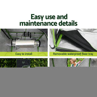 Thumbnail for Greenfingers Grow Tent 2200W LED Grow Light Hydroponic Kits System 1.5x1.5x2M