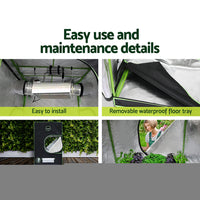 Thumbnail for Greenfingers Grow Tent 4500W LED Grow Light Hydroponic Kits System 1.5x1.5x2M