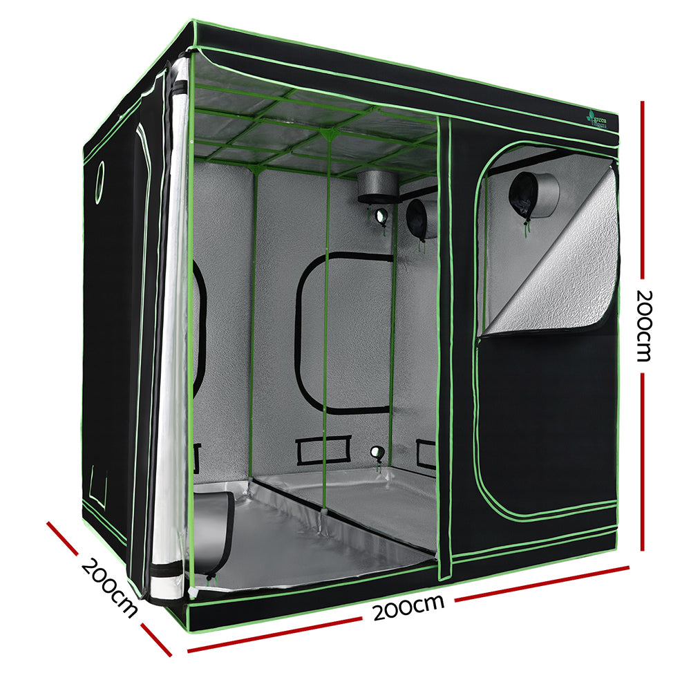 Greenfingers Grow Tent Kits 200x 200 x 200cm Hydroponics Indoor Grow System