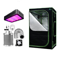 Thumbnail for Greenfingers Grow Tent 1000W LED Grow Light 120X120X200cm Mylar 4