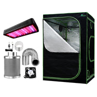 Thumbnail for Greenfingers Grow Tent 1200W LED Grow Light 150X150X200cm Mylar 6