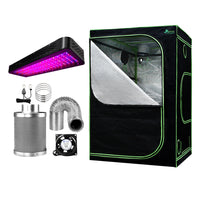 Thumbnail for Greenfingers Grow Tent 2000W LED Grow Light 150X150X200cm Mylar 4