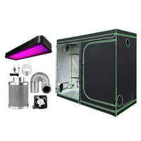 Thumbnail for Greenfingers Grow Tent 2000W LED Grow Light 240X120X200cm Mylar 6