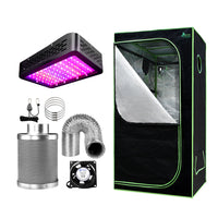 Thumbnail for Greenfingers Grow Tent 1000W LED Grow Light 80X80X160cm Mylar 4