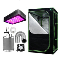 Thumbnail for Greenfingers Grow Tent 1000W LED Grow Light 90X90X180cm Mylar 6