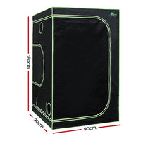 Thumbnail for Greenfingers Grow Tent 1000W LED Grow Light 90X90X180cm Mylar 6