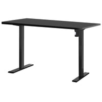 Thumbnail for Artiss Electric Standing Desk Motorised Sit Stand Desks Table Black 140cm