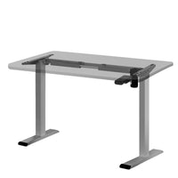 Thumbnail for Artiss Standing Desk Sit Stand Motorised Height Adjustable Frame Only Grey