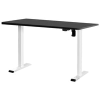 Thumbnail for Artiss Electric Standing Desk Motorised Sit Stand Desks Table White Black 140cm