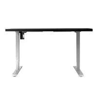 Thumbnail for Artiss Electric Standing Desk Motorised Sit Stand Desks Table White Black 140cm