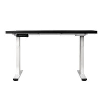 Thumbnail for Artiss Standing Desk Electric Adjustable Sit Stand Desks White Black 140cm