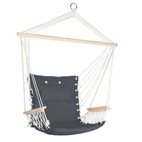 Thumbnail for Gardeon Hammock Hanging Swing Chair - Grey