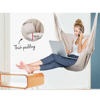 Thumbnail for Gardeon Hammock Swing Chair - Cream