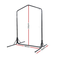 Thumbnail for Gardeon Double Hammock Chair Stand Steel Frame 2 Person Outdoor Heavy Duty 200KG