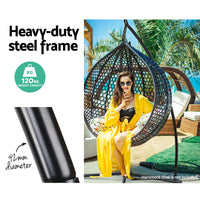 Thumbnail for Gardeon Outdoor Hammock A Shape Steel Frame