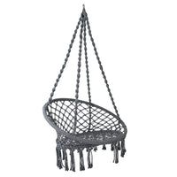 Thumbnail for Gardeon Hammock Swing Chair - Grey