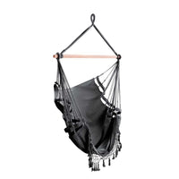 Thumbnail for Gardeon Hammock Swing Chair - Grey