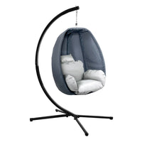 Thumbnail for Gardeon Outdoor Furniture Egg Hammock Hanging Swing Chair Pod Lounge Chairs