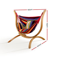 Thumbnail for Gardeon Hammock with Wooden Hammock Stand