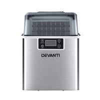 Thumbnail for Devanti Ice Maker Machine Commercial Portable Ice Cube Tray Countertop 3.2L