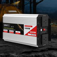 Thumbnail for Giantz Power Inverter 1000W or 2000W Pure Sine Wave 12V-240V Camping Boat Caravan