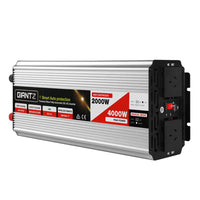 Thumbnail for Giantz Power Inverter 2000W or 4000W Pure Sine Wave 12V-240V Camping Boat Caravan