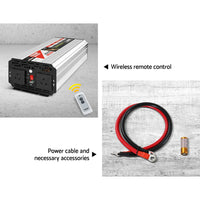 Thumbnail for Giantz Power Inverter 2000W or 4000W Pure Sine Wave 12V-240V Camping Boat Caravan