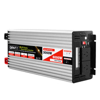 Thumbnail for Giantz Power Inverter 3000W or 6000W Pure Sine Wave 12V-240V Camping Boat Caravan