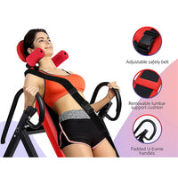 Thumbnail for Everfit Inversion Table Gravity Stretcher Inverter Foldable Home Fitness Gym