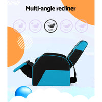 Thumbnail for Keezi Kids Recliner Chair PU Leather Gaming Sofa Lounge Couch Children Armchair