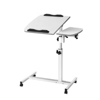 Thumbnail for Artiss Laptop Table Desk Adjustable Stand - White