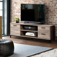 Thumbnail for Artiss TV Cabinet Entertainment Unit 132cm Pine Tania