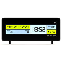 Thumbnail for Newgate Futurama Lcd Alarm Clock Black Case Black Lens-0