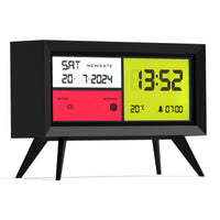 Thumbnail for Newgate Spectronoma Lcd Alarm Clock Matte Black-1