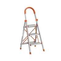 Thumbnail for Giantz 3 Step Ladder Multi-Purpose Folding Aluminium Light Weight Non Slip Platform