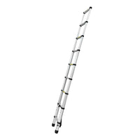 Thumbnail for Giantz 2.6M Telescopic Ladder Aluminium Extension Extendable Steps Adjustable Height