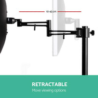 Thumbnail for Artiss Monitor Arm Mount Single Black