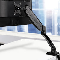 Thumbnail for Artiss Monitor Arm Mount Single Gas Black