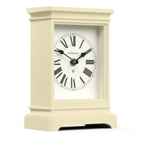 Thumbnail for Newgate Time Lord Mantel Clock Matte Linen White-1