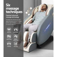 Thumbnail for Livemor Electric Massage Chair Recliner SL Track Shiatsu Heat Back Massager