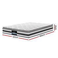 Thumbnail for Giselle Bedding Normay Bonnell Spring Mattress 21cm Thick Double