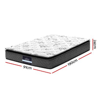 Thumbnail for Giselle Bedding Rocco Bonnell Spring Mattress 24cm Thick Single