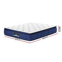 Thumbnail for Giselle Bedding Franky Euro Top Cool Gel Pocket Spring Mattress 34cm Thick Double