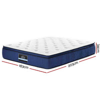 Thumbnail for Giselle Bedding Franky Euro Top Cool Gel Pocket Spring Mattress 34cm Thick King