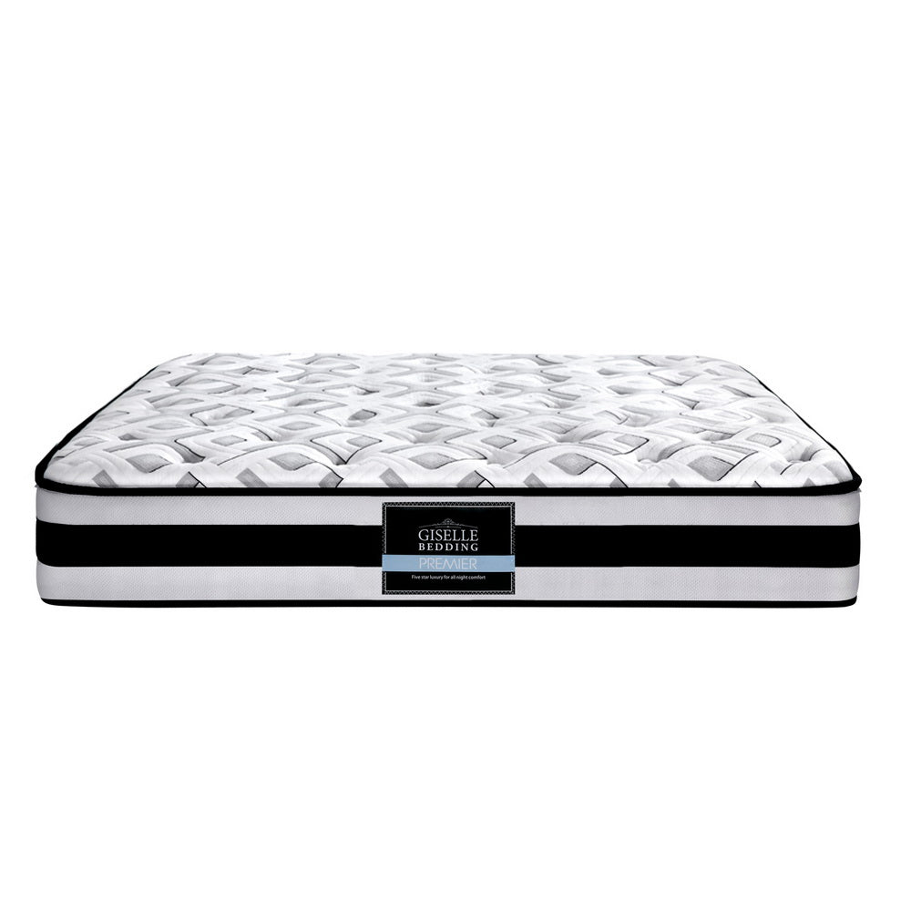 Giselle Bedding Rumba Tight Top Pocket Spring Mattress 24cm Thick Double