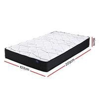 Thumbnail for Giselle Bedding Glay Bonnell Spring Mattress 16cm Thick King Single